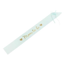 Ordensband Mom to Be Ljusblå