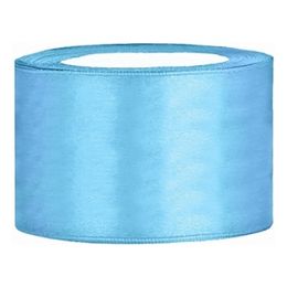 Bildspel - Satinband Ljusblå