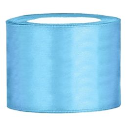 Bildspel - Satinband Ljusblå