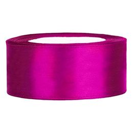 Lysbildefremvisning - Satinbånd Cerise