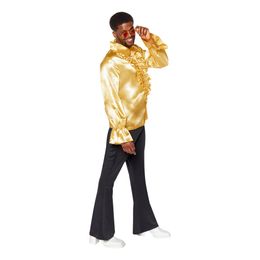 Lysbildefremvisning - Satengskjorte Gull