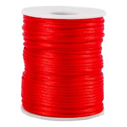Satinsnöre Röd