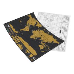 Bildspel - Scratch Map Deluxe för Resor