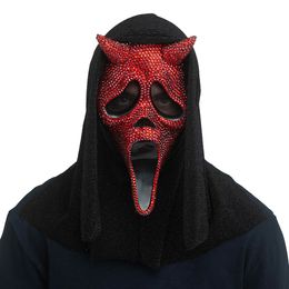 Scream Ghost Face Djävul Bling Mask