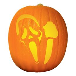 Bildspel - Scream Ghost Face Karva Pumpa Kit