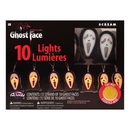 Scream Ghost Face Ljusslinga