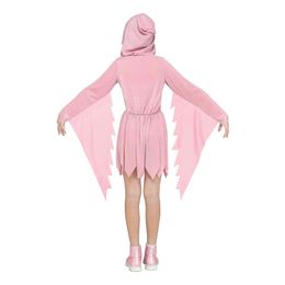 Lysbildefremvisning - Scream Ghost Face Lyserød Børnekostume