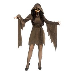 Scream Shimmer Kjole Kostume