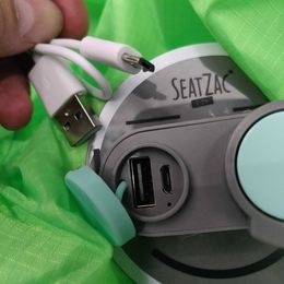 Bildspel - Seatzac Självuppblåsbar Sittpuff