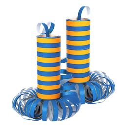 Bildspel - Serpentin Blå/Gul