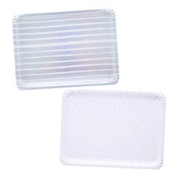 Serveringsfat Fargeskimrende