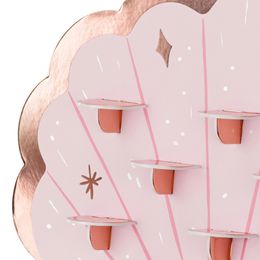 Lysbildefremvisning - Serveringsstativ til Shots Skaller