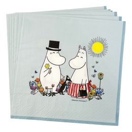 Servietter Mumi Blå