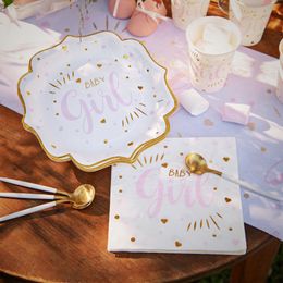 Bildspel - Servetter Baby Girl