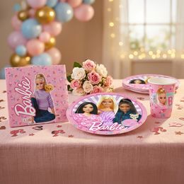 Bildspel - Servetter Barbie™ Friends