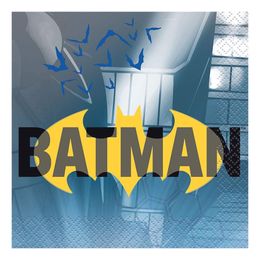 Servetter Batman Blå/Gul/Svart