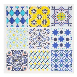 Servietter Blå Mosaik