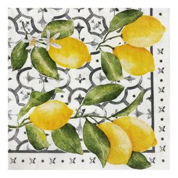 Servietter Sitron