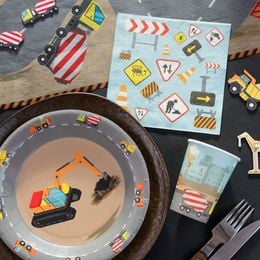 Bildspel - Servetter Construction Party