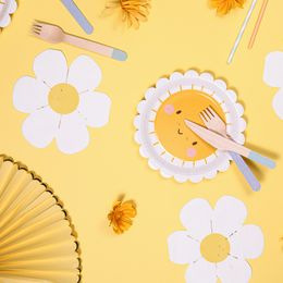 Lysbildefremvisning - Servietter Daisy