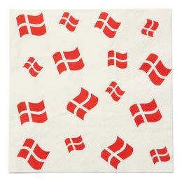 Servietter Dannebrog