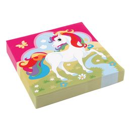 Servietit Yksisarvinen ja Perhonen