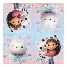 Bildspel - Servetter Gabbys Dockskåp