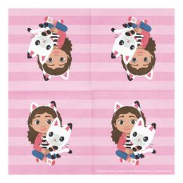 Bildspel - Servetter Gabbys Dockskåp Regnbåge