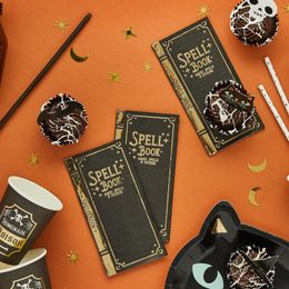 Lysbildefremvisning - Servietter Halloween Witches & Wizards