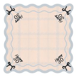 Bildspel - Servetter Happy 30 Rosett