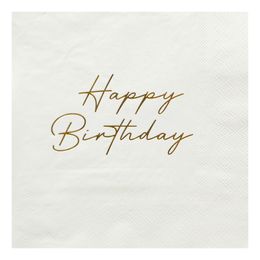 Servetter Happy Birthday