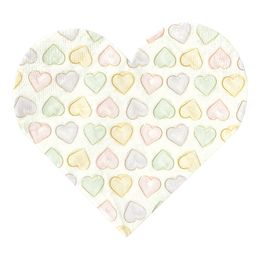 Lautasliinat Sydämet Vesiväri