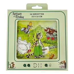 Bildspel - Servetter Hönor Pettson & Findus