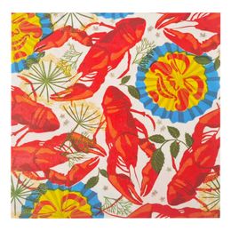 Servetter Kräftskiva