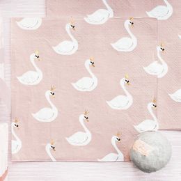 Bildspel - Servetter Lovely Swan