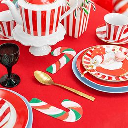 Diaesitys - Servetit Piparminttu Raidallinen