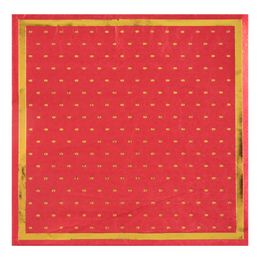 Servetter Prickiga Röd/Guld