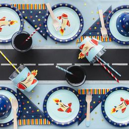 Lysbildefremvisning - Servietter Stjerner