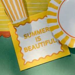 Bildspel - Servetter Summer is Beautiful