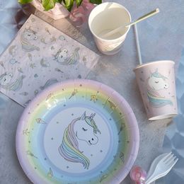 Bildspel - Servetter Unicorn