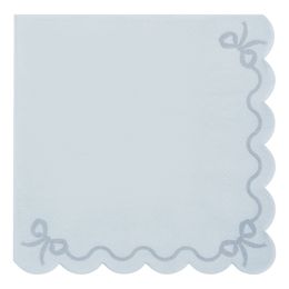 Lautasliinat Aaltokuvioidut Harmaa/Sininen