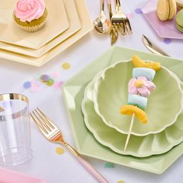 Bildspel - Servetter Vert Decor Lila