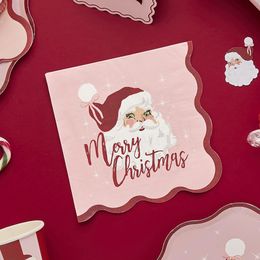 Bildspel - Servetter Vintage Tomte