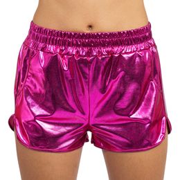 Shorts Metallic Rosa