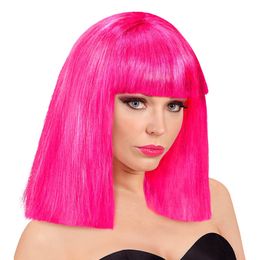 Showgirl Neonrosa Peruk