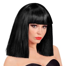 Showgirl Svart Peruk