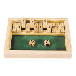 Shut The Box Bambu Brädspel
