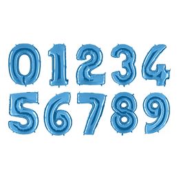 Tallballong Blå Metallic