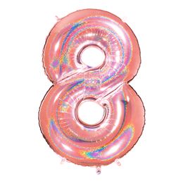 Lysbildefremvisning - Tallballong Glitter Roségull