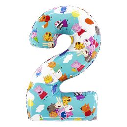 Bildspel - Sifferballong Greta Gris